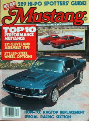 MUSTANG by HOT ROD 1983 WINTER - GT350R, DRAG PONIES